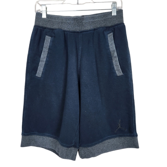 Nike Air Jordan Brand Terry Fleece Jumpman Bball Shorts 642453 Men's Size Medium - Picture 1 of 9